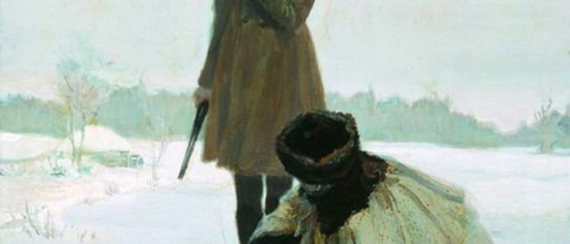 Онегий. Онегин и Ленский дуэль. Репин "дуэль Онегина и Ленского" (1899 г.).